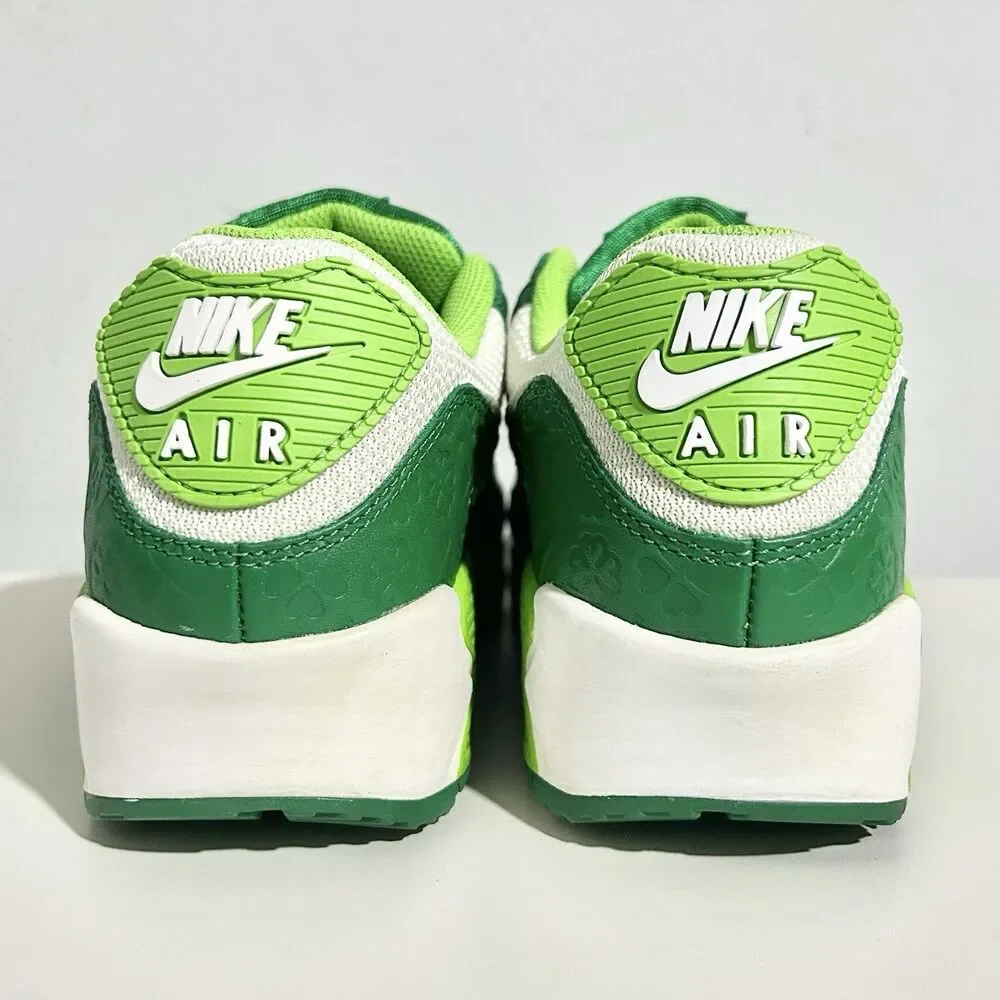 Nike Air Max 90 “St. Patrick’s Day” Men’s Size 8 Green White Lifestyle Sneakers